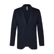 Navy Jacket Colbert Ppvp30010C Profuomo , Blue , Heren