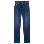 Blauwe Katoenen Jeans Broek Tramarossa , Blue , Heren