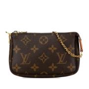 Pre-owned Canvas louis-vuitton-bags Louis Vuitton Vintage , Brown , Da...