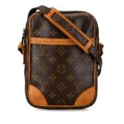 Pre-owned Canvas crossbody-bags Louis Vuitton Vintage , Brown , Dames