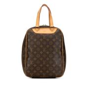 Pre-owned Canvas handbags Louis Vuitton Vintage , Brown , Dames