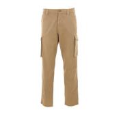 Cargo Broek Wit Aspesi , Brown , Heren