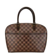 Pre-owned Fabric handbags Louis Vuitton Vintage , Brown , Dames