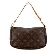 Pre-owned Canvas louis-vuitton-bags Louis Vuitton Vintage , Brown , Da...