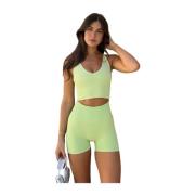 Booty-Contouring Seamless Hotpants Aim'n , Green , Dames