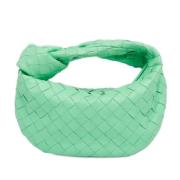 Pre-owned Leather handbags Bottega Veneta Vintage , Green , Dames