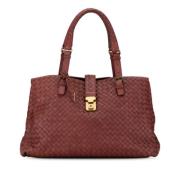 Pre-owned Leather totes Bottega Veneta Vintage , Red , Dames