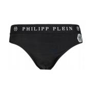 Designer Zwembroek Zwart Nylon Heren Philipp Plein , Black , Heren