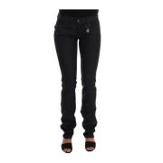 Donkerblauwe Super Slim Fit Jeans Costume National , Blue , Dames