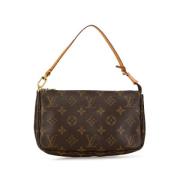 Pre-owned Canvas louis-vuitton-bags Louis Vuitton Vintage , Brown , Da...