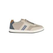 Grijze Polyester Sneaker met Veters Carrera , Gray , Heren