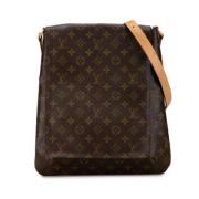 Pre-owned Canvas crossbody-bags Louis Vuitton Vintage , Brown , Dames