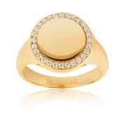 Follina Grande Goud Vergulde Ring Sif Jakobs Jewellery , Yellow , Dame...