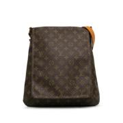 Pre-owned Canvas crossbody-bags Louis Vuitton Vintage , Brown , Dames