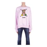 Roze Logo Front Sweater Barrow , Pink , Dames