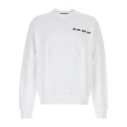 Witte katoenen sweatshirt Dsquared2 , White , Heren