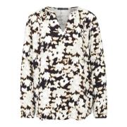 Gedrukte opstaande kraag blouse Betty Barclay , Multicolor , Dames