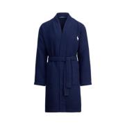 Luxe Herenbadjas Ralph Lauren , Blue , Heren