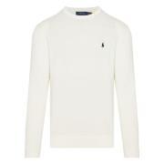 Geborduurde Katoenen Sweatshirt Ralph Lauren , White , Heren