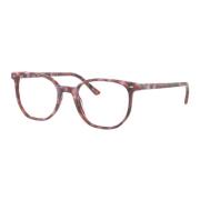 Bruin Violet Havana Brilmonturen Elliot Ray-Ban , Brown , Unisex