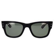 Mega Wayfarer Gepolariseerde Zonnebril Ray-Ban , Black , Unisex