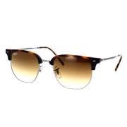 Nieuwe Clubmaster Zonnebril Bruin Verloop Ray-Ban , Brown , Unisex