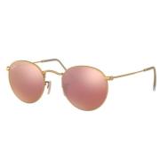 Retro Ronde Metalen Zonnebril Rb3447 Ray-Ban , Yellow , Unisex