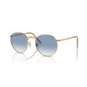 Ronde Zonnebril Blauw Verloop Unisex Model Ray-Ban , Yellow , Unisex