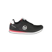 Zwarte Sneakers met Contrastdetails Sergio Tacchini , Black , Heren