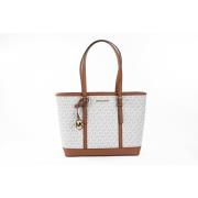 Vanilla PVC Schoudertas Michael Kors , Beige , Dames