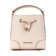 Kleine Bucket Trekkoord Crossbody Tas Michael Kors , Beige , Dames