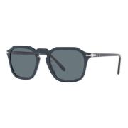 Blauw/Donkerblauw Zonnebril Persol , Blue , Unisex