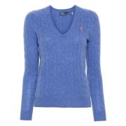 Blauwe Heather Kimberly Pullover Sweater Polo Ralph Lauren , Blue , Da...