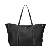 Stijlvolle Schoudertassen Ralph Lauren , Black , Dames