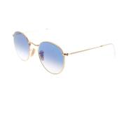 Ronde Metalen Zonnebril Ray-Ban , Yellow , Unisex