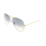 Klassieke Aviator Zonnebril Full Color Ray-Ban , Gray , Unisex