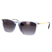 Gepolariseerde vierkante zonnebril Chris Rb4187 Ray-Ban , Blue , Unise...