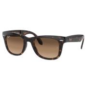 Opvouwbare Wayfarer Zonnebril Ray-Ban , Brown , Unisex