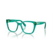 Groene Transparante Brillenmonturen SK 2008 Swarovski , Green , Dames