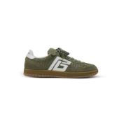 Suede Swan trainers Balmain , Green , Dames