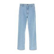 Denim Kniebroek Carhartt Wip , Blue , Heren