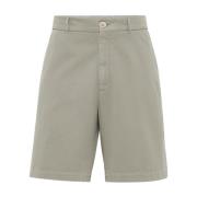 Stijlvolle Shorts voor Mannen Brunello Cucinelli , Green , Heren