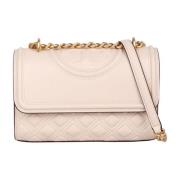 Gewatteerde Schoudertas Tory Burch , Beige , Dames