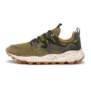 Suede and technical fabric sneakers Yamano 3 UNI Flower Mountain , Gre...