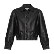 Leren jas Officine Générale , Black , Dames