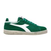 Unisex Sneakers van Synthetisch Leer Diadora , Green , Heren