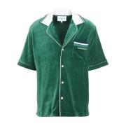 Groene shirts voor mannen Aw24 Casablanca , Green , Heren