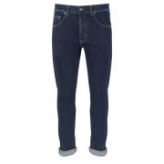 Icon Up Denim Blauwe Jeans Dondup , Blue , Heren