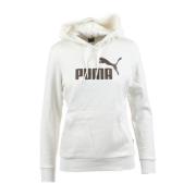 Stijlvolle Sweatshirt voor Mannen Puma , White , Dames