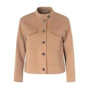 Supreme Camel Jas Max Mara , Brown , Dames